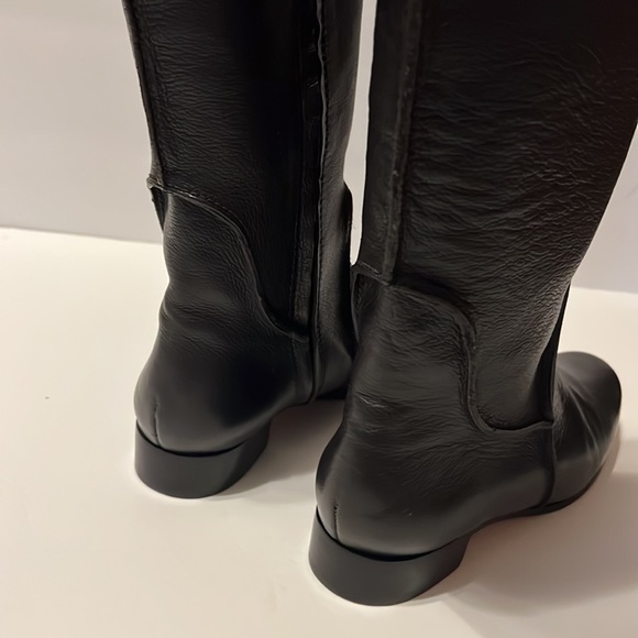 Diane Von Furstenberg Brown Leather Boot size 6.5m - Picture 12 of 16